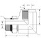 World Wide Fittings Male O-Ring Boss Adjustable to Female O-Ring Boss 90 Deg. Elbow 6815X06X06 - alternate 2